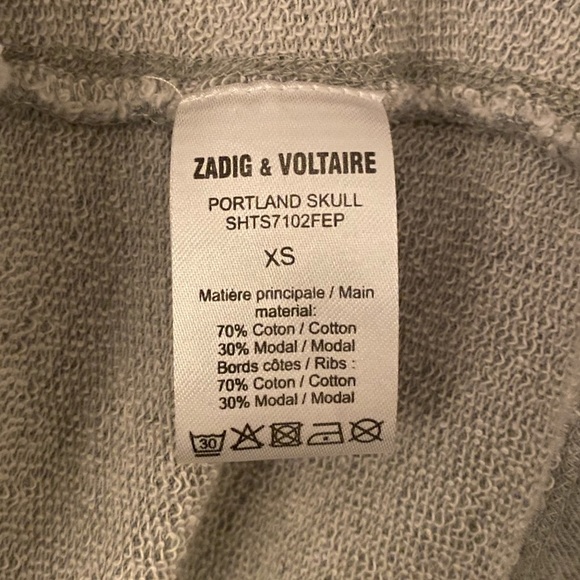 Zadig & Voltaire Portland skull sweatshirt - Picture 10 of 12